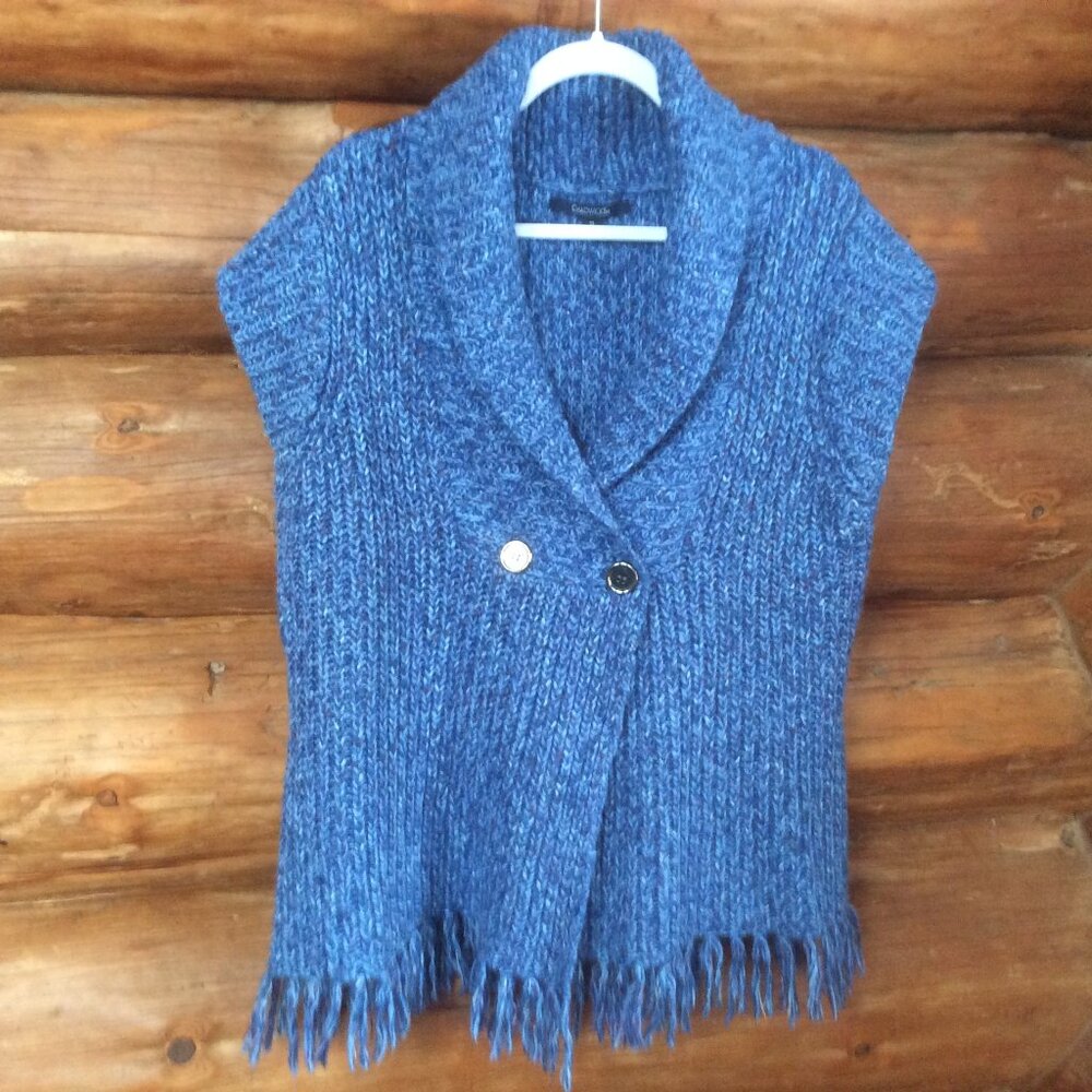 Chadwicks Blue Knit Vest